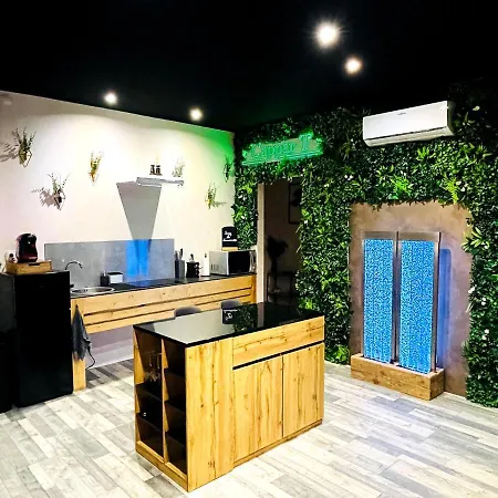 L'Appar-T Loft Avec Spa Privatif Et Jardin Gieres Exterior photo